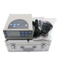 Saweyona Detox Machine A01 Detox Foot Spa Ionic Foot Massage Ion Cleanse Ionic Foot Care Tool Ion Detoxification with FIR Belt Aluminum Case