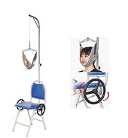 Traction Equipment Necks Correction Cervical Traction Chair,Neck Traction Device Neck Hammock for Cervical Rehabilitation Correction,Pain Relief Relaxation Device