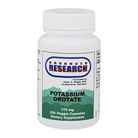 Potassium Orotate 175 Milligrams 200 Veg Capsules