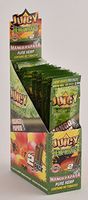50 Wraps Display of Natural Juicy Jays Hemp Wraps Mango Papaya Twist Flavor + XL Beamer Doob Tube Pure Hemp Non Tobacco 25 Packs of 2+ Beamer Smoke Sticker Maker of Juicy Jays Rolling Paper