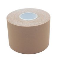 STpro 4 Way Stretch Elastic Waterproof Kinesiologie Tape 2" x 16.4 ft,1 Roll,Beige(Skin)