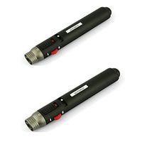 Zehui Portable Jet Pen Pencil torch 503 Butane Gas Fuel Flame Lighter 2Pcs