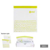 GOODFEER Thick Ziplock Food Storage Snack Bags Space Saver Bags