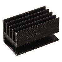 Jameco Valuepro 205-00036-001 Passive Heat Sink, 14/16 Pin, IC, 1.18" x 0.64" x 0.65" Size, Black (Pack of 10)