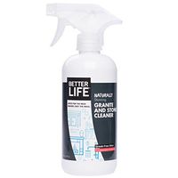 Better Life Natural Granite and Stone Cleaner, Pomegranate Grapefruit, 16 Ounces, 24117