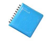 CLOVER Colorful Wide Holder Album Mini Book Photo Album for Fujifilm Instax Mini 210, Mini 200 Films, Fujifilm FP100C, Fujifilm FP 3000B Films - Jelly Blue