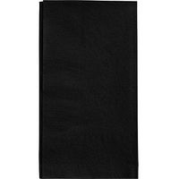 Black Dinner Napkin, Choice 2-Ply, 15" x 17" - 125/Pack