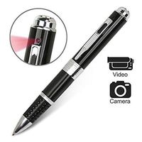 UNOKS Gadgets Hidden Camera Pen Bundle 1080p HD Spy Pen SD Micro Card + USB Card Reader + 7 Ink Fills + Updated Battery + USB Plug! - Record Executive Multifunction DVR