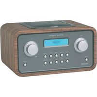 Tangent QUATTRO Wifi Wireless Internet Clock Radio - Walnut