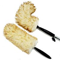 Australian Lambs Wool Duster w/Flexible Head. Dual Use. Hand held and fits on a Pole.