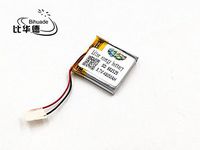 BIHUADE 3.7V 602525 400MAH Lithium Polymer Li-Po Rechargeable Battery for DIY Mp3 MP4 MP5 GPS