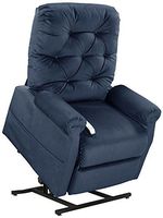 Mega MotionClassica Power Lift Chair Recliner- Navy (Curbside Delivery)