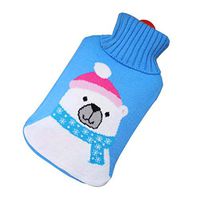 [Bear] Big Hot Water Bottle Cute Hot Water Bag Hot Water Bottle with Cover