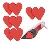 Shoe Grips Anti-Slip Stick Pads Protector 4 Pairs Premium Self-Adhesive Rubber high Heeled Sole Pad Stickers