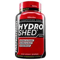 FM Nutrition - Hydro SHED ® - Diuretic, Rapid Water Loss Formula, Defines Lean Muscle, Electrolyte Balance - 80 Capsules - 10 Day Supply