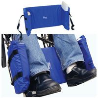 Wheelchair Legrest Pad wit hAdjustable Side Wings - Wheelchair Legrest Pad