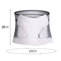 AALH Premium Quality Back Brace with Removable Lumbar Pad for Lower Back Pain Relief Support Belt for Treatment of Sciatica, Scoliosis, Herniated Disc or Degenerative Disc Disease,L