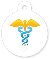Medical ID - Aspergers - Caduceus Symbol