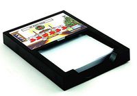 Personalized Friendly Folks Christmas Stocking - 6 Memo Holder