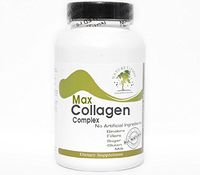 Max Collagen Complex - L-Cysteine White Pine Bark Grape Seed Extract ~ 180 Capsules - No Additives ~ Naturetition Supplements