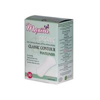 maxim Organic Classic Contour Pantiliners, Light Days, Unscented, 30 Pantiliners by Maxim Hygiene Products
