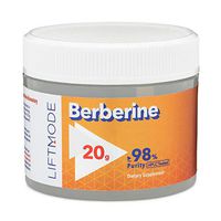 LiftMode Beberine HCL Extract Powder Supplement - Promotes Heart Health, Metabolism & Reduces Inflammation | Vegetarian, Vegan, Non-GMO, Gluten Free - 20 Grams (40 Servings)