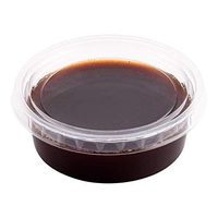 Plastic Sauce Cup Lids - PLA - Fits Restaurantware 2 oz, 3 oz and 4 oz Condiment Cups - Disposable - 2000ct Box - Restaurantware