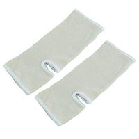 uxcell Outdoor Sports Activities Elastic Ankle Guard Support Protecter Brace Wrap Pair Beige