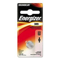 Eveready 389BPZCT 390/389 Battery, 1.5V, Watch Battery, 72PK/CT, Silver