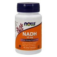 NADH with Ribose, 10 mg, 60 Vcaps by Now Foods (Pack of 6)