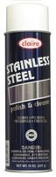 Claire C-841 15 Oz. Stainless Steel Polish & Cleaner Aerosol Can (Case of 12)