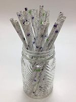 Aardvark Spiders Paper Drinking Straws (Qty of 100 - Made in USA)