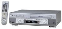 JVC HR-DVS2U Mini-DV/S-VHS VCR Combo, Silver