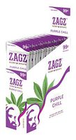 ZAGZ  Flavored Hemp Wraps, 50 Count, Purple Chill