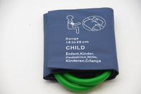 Latex Free Blood Pressure Cuff for Professional Blood Pressure, Patient Monitor, W/o Connector,(Child: 18-26 cm (7.1-10.2 in))