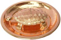 Copper Tortoise,Turtle Plate Yantra Vastu Feng Sui
