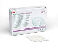 Tegaderm High Performance Adhesive Foam Dressing 4-1/2" x 4" Small Oval (Box of 10 Each)