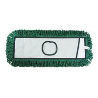 O'Dell Mop & Broom Spun Loop Dry Dust Pad Green, 18" Length x 5" Width, Microfiber | 1 Each