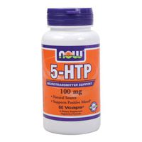 Now Foods 5-HTP 100 mg - 60 Vcaps 3 Pack