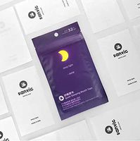 Sleep Strips Mouth Tape by SANVIC, Made in USA. Better Nose Breathing with Reduce Mouth Breathing, Improve Sleeping and Instant Snoring Relief. Surgical-Grade Gentle Tape, ziplock Bag Easy Storage