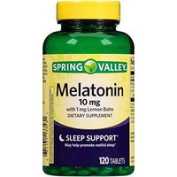 Spring Valley - Melatonin 10 mg, 120 Tablets