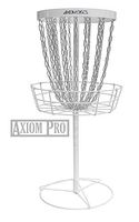 Axiom Discs Pro 24-Chain Disc Golf Basket - White
