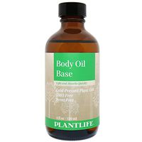 Body Oil Base Carrier Oil 4 oz - 100% Pure Cold Pressed Base Oil for Aromatherapy