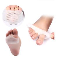 SKYMORE Metatarsal Pads Ball of Foot Cushions Soft Gel Ball of Foot Pads Callus Metatarsal Foot Pain Relief Bunion Forefoot Cushioning Relief Women Men