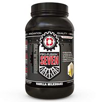 PRO Fusion 7 Sustained Release Protein- High Protein Meal Replacement Enhanced with MCT Oil (Vanilla Milkshake)