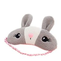 Ayygiftideas Christmas Cute Rabbit Travel Health Care Sleep Patch Eye Mask Blinder