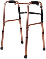 Standard Walkers Walking Aid Walking Stick Movable Standing Frame Foldable Height-Adjustable Walking Frame for The Elderly Walking Frames