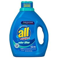 All Liquid Laundry Detergent, Odor Lifter, 49 Loads, 88 Fluid Ounce