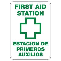 SN-14Hx10W-ALU-PLY-E/S-FIRST AID STATION14" H x 10" W Aluminum Not Laminated