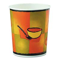 Huhtamaki HUH 70316C 16 oz Streetside Paper Food Container